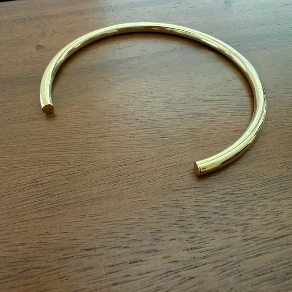 Jennifer Fisher Samira Chocker in 10K Yellow Gold Plated - Picture 3 of 9